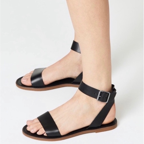 madewell The Boardwalk Ankle-Strap Sandal - Picture 1 of 16
